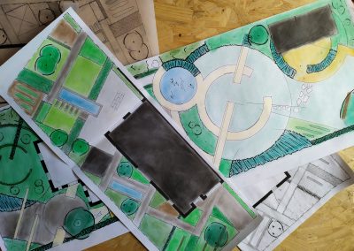 Tuinontwerp CAD tekenaar